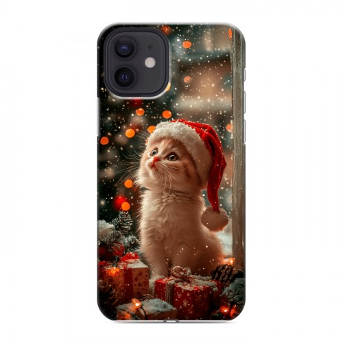 Дизайнерский силиконовый чехол для Iphone 12 Новый год