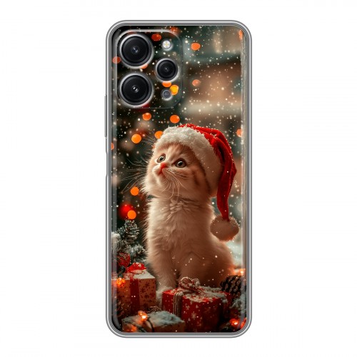 Дизайнерский силиконовый чехол для Xiaomi RedMi 12 Новый год