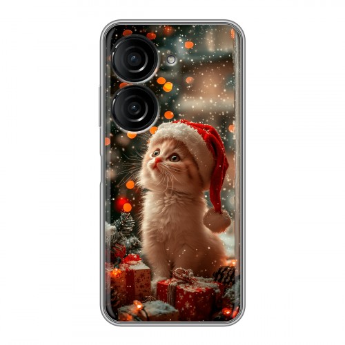 Дизайнерский силиконовый чехол для ASUS ZenFone 9 Новый год