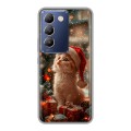 Дизайнерский пластиковый чехол для Vivo V30 Lite Новый год