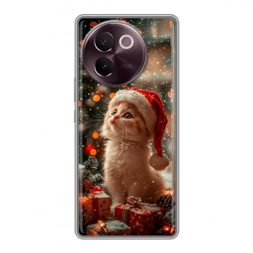 Дизайнерский пластиковый чехол для Vivo V30e Новый год