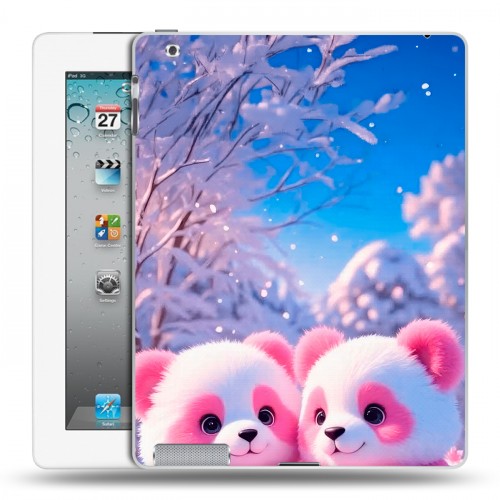 Дизайнерский пластиковый чехол для Ipad 2/3/4 Новый год