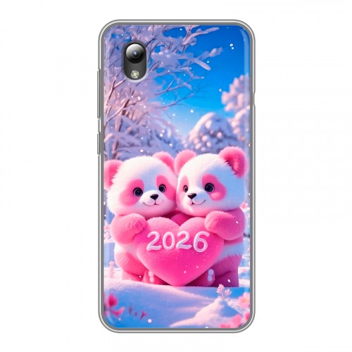 Дизайнерский силиконовый чехол для ZTE Blade A3 (2019) Новый год