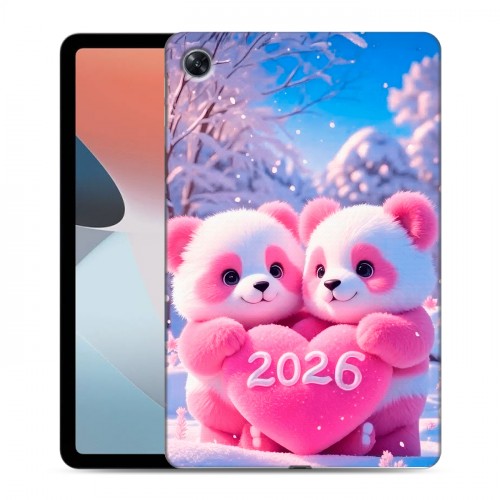 Дизайнерский силиконовый чехол для OPPO Pad Air Новый год