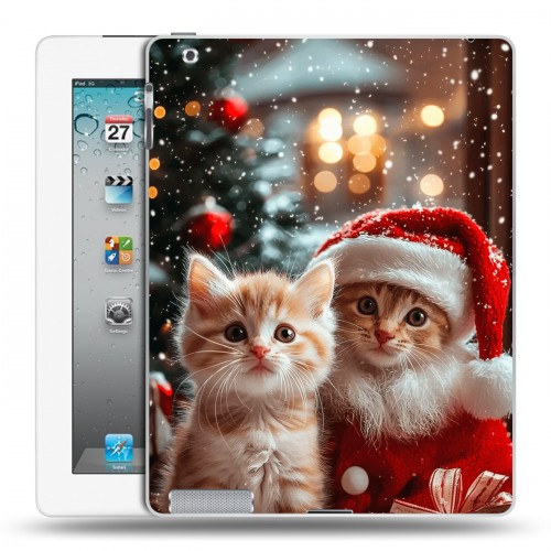 Дизайнерский пластиковый чехол для Ipad 2/3/4 Новый год