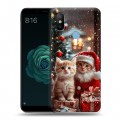 Дизайнерский силиконовый чехол для Xiaomi Mi A2 Новый год