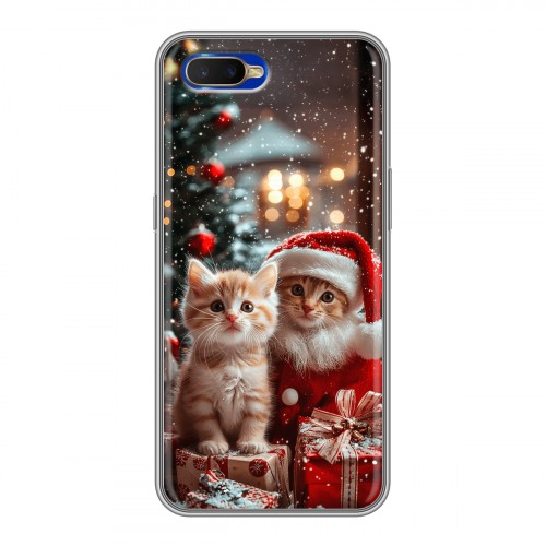 Дизайнерский силиконовый чехол для OPPO RX17 Neo Новый год