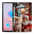Дизайнерский силиконовый чехол для Samsung Galaxy Tab S6 Новый год