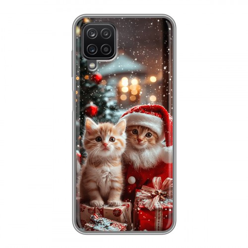 Дизайнерский силиконовый чехол для Samsung Galaxy A12 Новый год