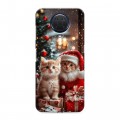 Дизайнерский силиконовый чехол для Nokia G20 Новый год