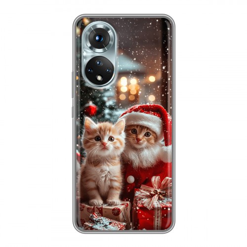 Дизайнерский силиконовый чехол для Huawei Honor 50 Новый год