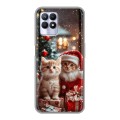 Дизайнерский силиконовый чехол для Realme 8i Новый год