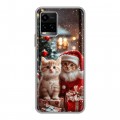 Дизайнерский силиконовый чехол для Vivo Y33s Новый год