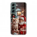 Дизайнерский силиконовый чехол для Samsung Galaxy S22 Новый год