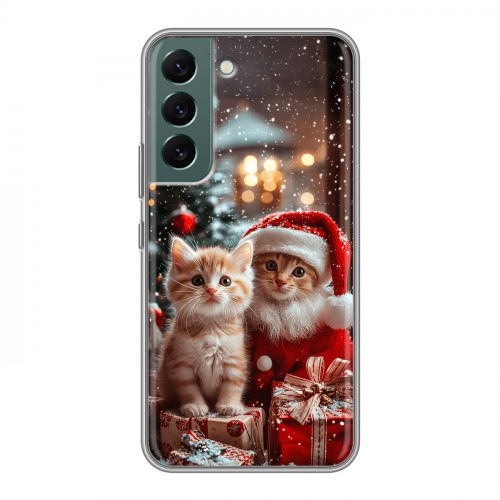 Дизайнерский силиконовый чехол для Samsung Galaxy S22 Новый год