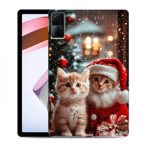 Дизайнерский силиконовый чехол для Xiaomi RedMi Pad Новый год
