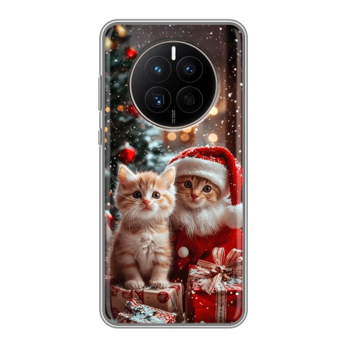 Дизайнерский силиконовый с усиленными углами чехол для Huawei Mate 50 Новый год