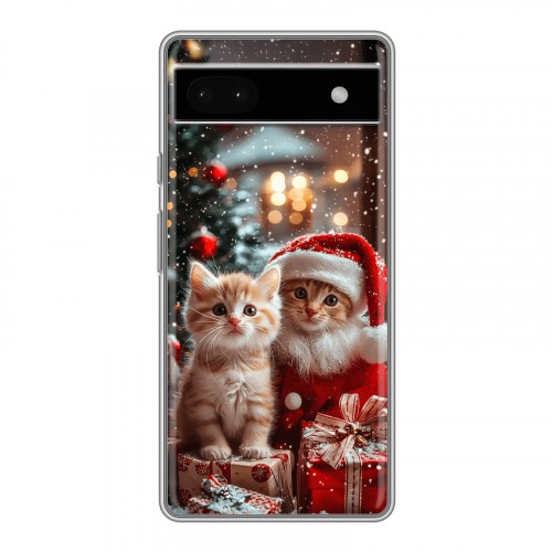 Дизайнерский силиконовый чехол для Google Pixel 6a Новый год