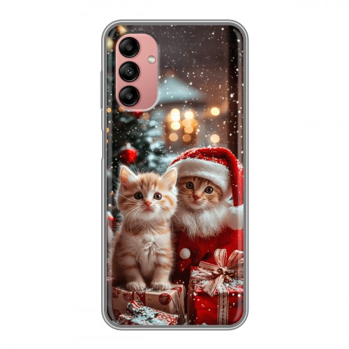 Дизайнерский силиконовый чехол для Samsung Galaxy A04s Новый год