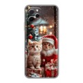 Дизайнерский силиконовый с усиленными углами чехол для Huawei Nova Y61 Новый год