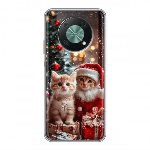 Дизайнерский силиконовый чехол для Huawei Nova Y90 Новый год
