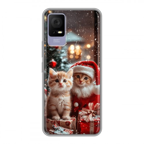 Дизайнерский силиконовый чехол для TCL 405 Новый год