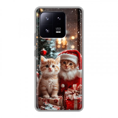 Дизайнерский силиконовый чехол для Xiaomi 13 Pro Новый год