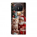 Дизайнерский пластиковый чехол для Huawei Mate X3 Новый год