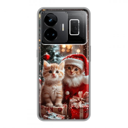Дизайнерский силиконовый чехол для Realme GT3 Новый год