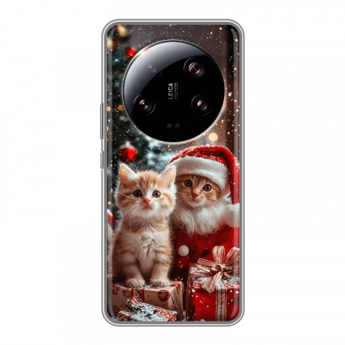 Дизайнерский силиконовый чехол для Xiaomi 13 Ultra Новый год