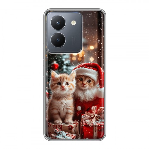 Дизайнерский силиконовый чехол для Vivo Y36 Новый год