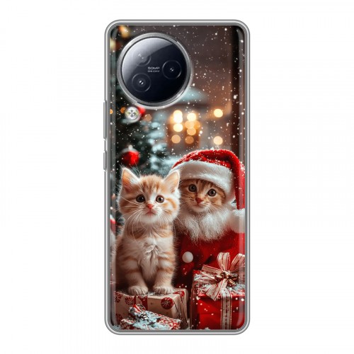 Дизайнерский силиконовый чехол для Xiaomi Civi 3 Новый год