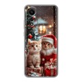 Дизайнерский пластиковый чехол для OPPO A78 4G Новый год