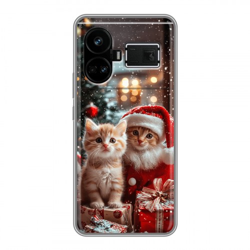 Дизайнерский силиконовый чехол для Realme GT5 Новый год