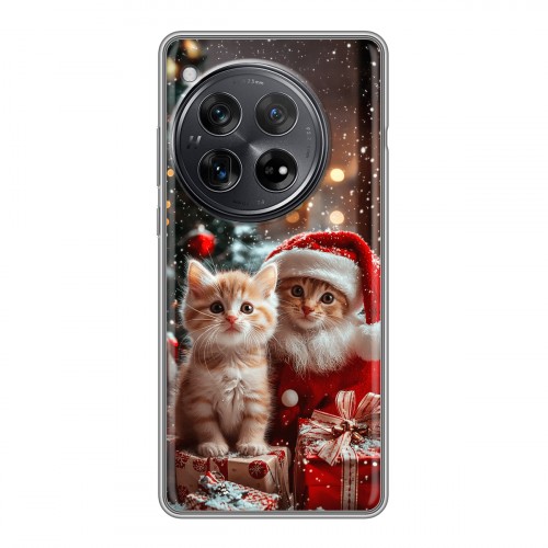 Дизайнерский силиконовый чехол для OnePlus 12 Новый год