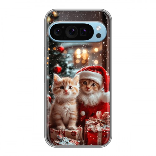 Дизайнерский силиконовый чехол для Google Pixel 9 Новый год