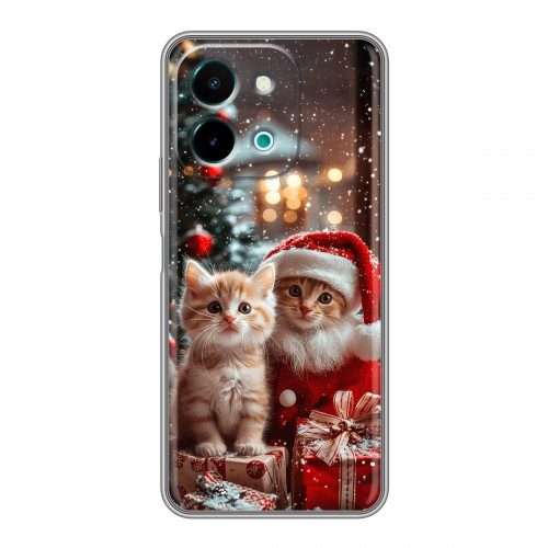 Дизайнерский силиконовый чехол для Vivo Y28 Новый год