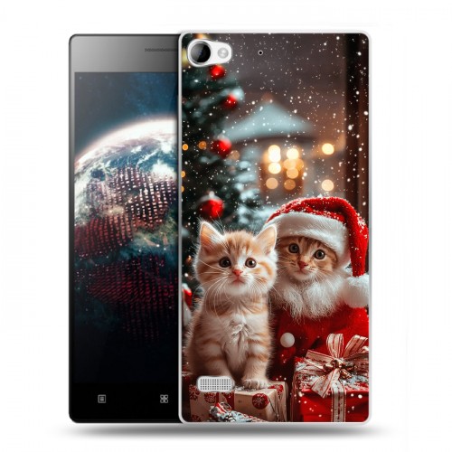 Дизайнерский пластиковый чехол для Lenovo Vibe X2 Новый год