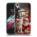 Дизайнерский пластиковый чехол для Alcatel One Touch Idol 3 (4.7) Новый год