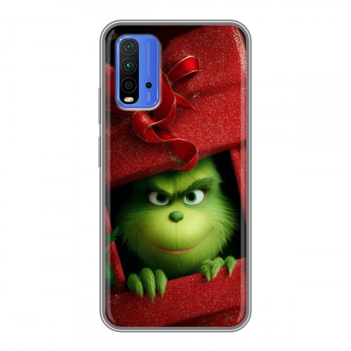 Дизайнерский силиконовый чехол для Xiaomi RedMi 9T Новый год