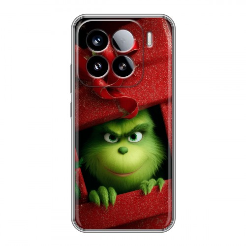 Дизайнерский силиконовый чехол для Xiaomi 15 Новый год