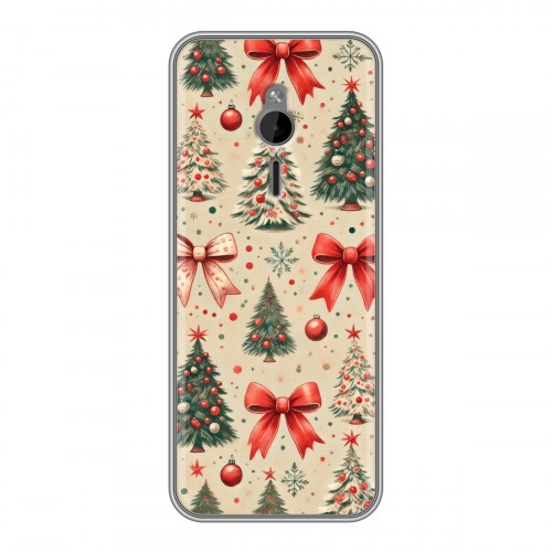 Дизайнерский силиконовый чехол для Nokia 230 Новый год