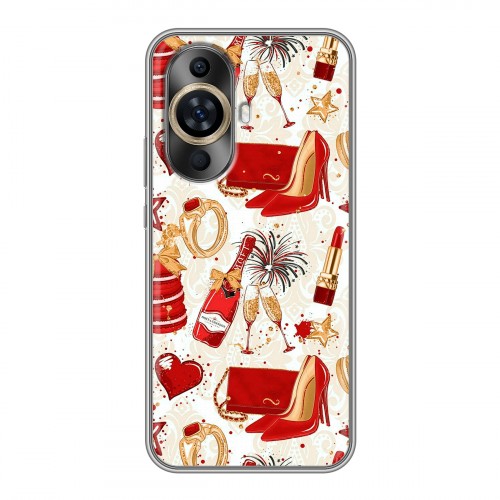 Дизайнерский силиконовый чехол для Huawei Nova 11 Новый год