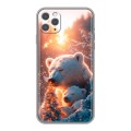 Дизайнерский силиконовый чехол для Iphone 11 Pro Новый год