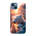 Дизайнерский силиконовый чехол для Iphone 13 Новый год
