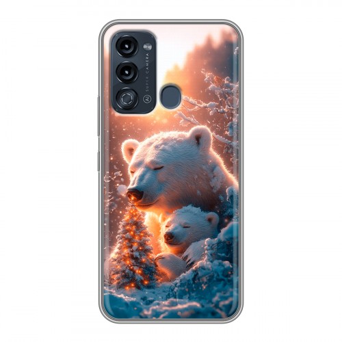 Дизайнерский силиконовый чехол для Itel Vision 3 Новый год