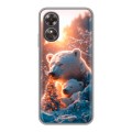 Дизайнерский силиконовый чехол для OPPO A17 Новый год