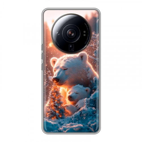 Дизайнерский силиконовый чехол для Xiaomi 12S Ultra Новый год