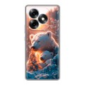 Дизайнерский силиконовый чехол для Itel S23 Plus Новый год