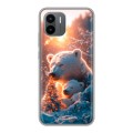 Дизайнерский силиконовый чехол для Xiaomi Redmi A2 Новый год